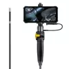 Ulefone uSmart E03 UF-EC03 endoskopa kamera, 1280x720 HD, 180° uz abām pusēm lokāma zonde, 6 LED, IP67, 1 m pustiegls kabelis
