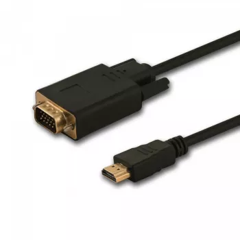 Adapter kabelis HDMI-VGA Savio CL-197, 1,8m