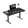 Elektriski regulējams spēļu galds Mark Adler MA-Leader 7.6 Melns — 160×80 cm, 72–118 cm, 70 kg maks.