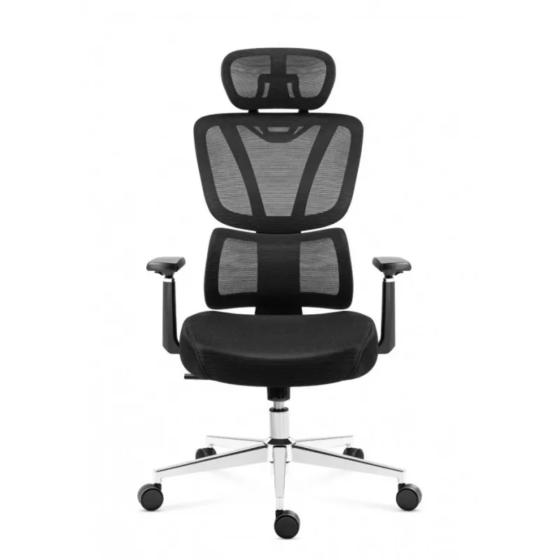 Biroja krēsls mark adler Expert 4.6 Black, grozāms krēsls MA-EXPERT 4.6 BLACK, melns polsterējums, regulējamas funkcijas