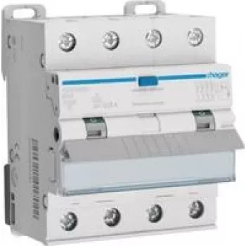 Hager ADX440D 4P 10kA B-40A 30mA A-Tipa noplūdes-strāvas automātiskais slēdzis