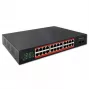Tīkla slēdzis QOLTEC Gigabit Ethernet PoE 24xRJ45 2xSFP