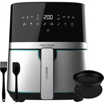 CECOTEC Cecofry Full Inox Pro 5500 Pro gaisa fritieris ar piederumiem