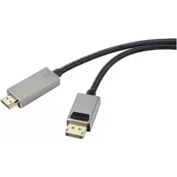 RF-4995156 DisplayPort–HDMI savienojuma kabelis [1x Spraudnis – 1x HDMI spraudnis] (RF-4995156)
