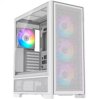 PC korpuss Silentware Air 2000 A-RGB White — mid-tower ar A-RGB apgaismojumu (AIR2000WHITE)