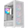 PC korpuss Silentware Air 2000 A-RGB White — mid-tower ar A-RGB apgaismojumu (AIR2000WHITE)