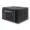 Rack skapis 19 collu QOLTEC 54465 tērauda konstrukcija 12U