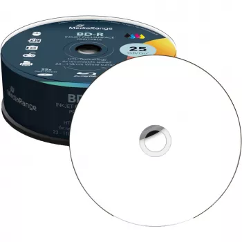 MediaRange MR515 BD-R tukšs Blu-Ray disks 25 GB, 25 gab. kastē
