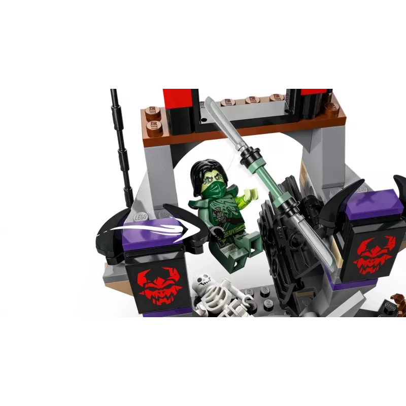 Konstruktors LEGO NINJAGO 71841 Pūķu ciemats — 305 detaļas, 6 minifigūras, vecums 7+