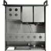 Rackmount korpuss INTER-TECH IPC 4U-4508 Melns — 4U servera/datora šasija, stiprināšana statīvā