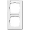 BUSCH-JAEGER 1754-0-4059 Balts - Apdares rāmis - 81 mm x 152 mm x 1,1 cm