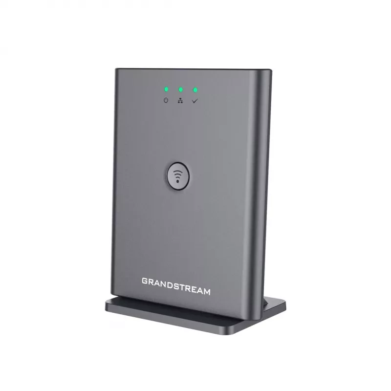 Grandstream DP752 – DECT VoIP bāzes stacija (sudraba)