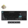 Mehāniskā tastatūra Keychron Q3 Ultra 8K — 80% QWERTY, vadu un Bluetooth, RGB, Melna