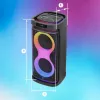 Portatīvais skaļrunis Manta SPK0804B160 Hektor, melns