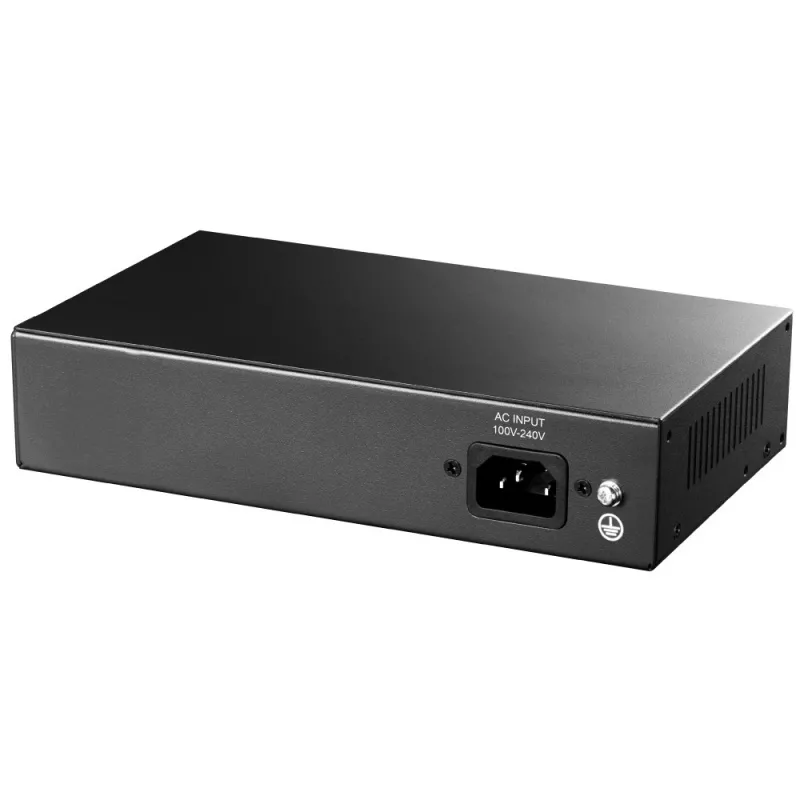 Nepārvaldāms tīkla slēdzis Cudy FS1010P ar 8 PoE+ un 2 uplink portiem, Fast Ethernet (10/100), 120 W, melns