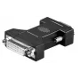 Dzimuma mainītājs Microconnect MONBG HD15 uz DVI-I 24+5Pin Melns