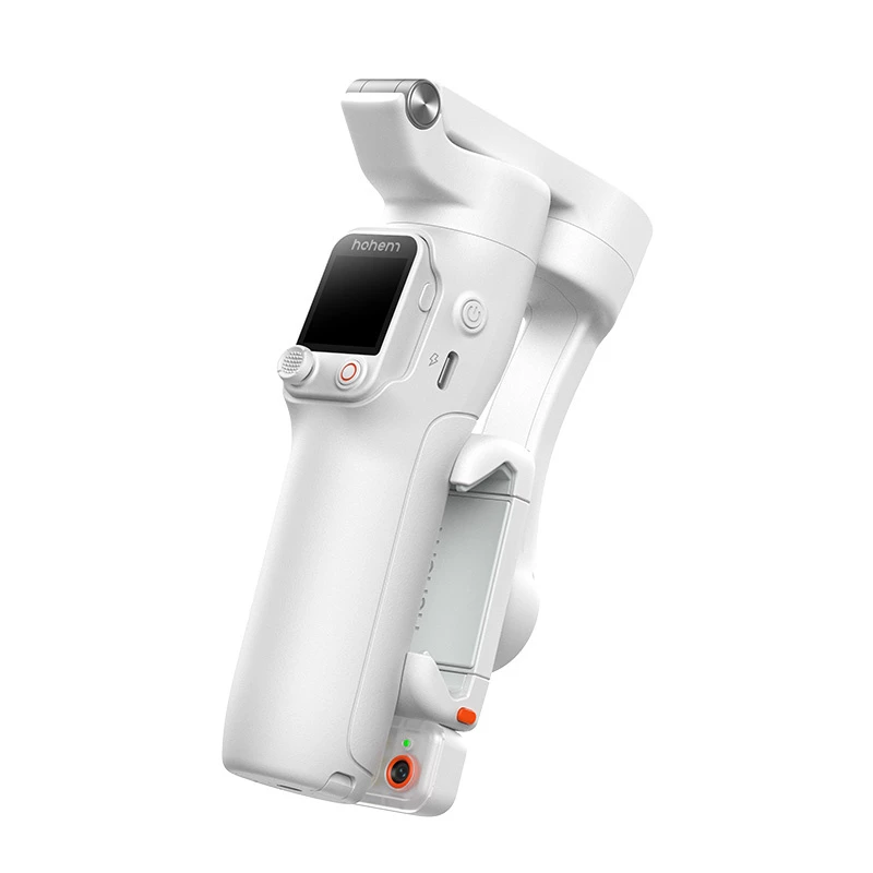 Hohem iSteady V3 Ultra (balts) – 3 asu stabilizators ar AI izsekošanu