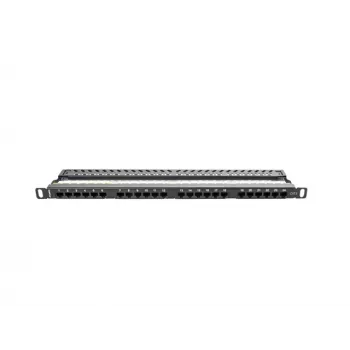 Lanberg PPU6-0024-B sadales panelis 0.5U