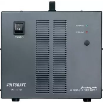 Laboratorijas barošanas bloks Voltcraft SPS 12/120 — izeja 12.6–14.8 V līdzstrāva, maks. 120 A