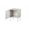 Naktsgaldiņš Cama Meble ISLA 44.5x40x59 cm cashmere matt, MDF un skaidu plātne, 2 gab. komplekts