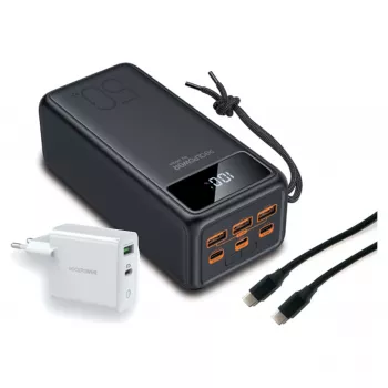 Pārnēsājams akumulators RealPower PB-56000 PD PRO 56000 mAh