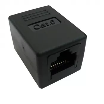 RJ-45 Modulārais savienotājs VALUE Cat.6 neekranēts melns