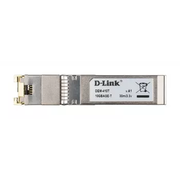 D-Link SFP+ 10GBASE-T vara uztvērējs, 10 Gbit/s, SFP+, 30 m