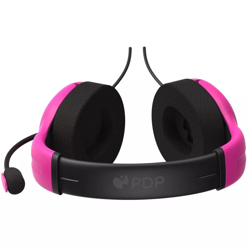 PDP PS5 & PC NEBULA ULTRA VIOLET AIRLITE VADĪTAS AUSIS, Vadu, Spēlēm, Melns, Rozā