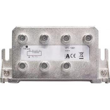 Triax VFC 1061 - Kabeļu sadalītājs - 75 Ohm - 5 - 1218 MHz - F-veida - 135 mm - 40 mm (343016)