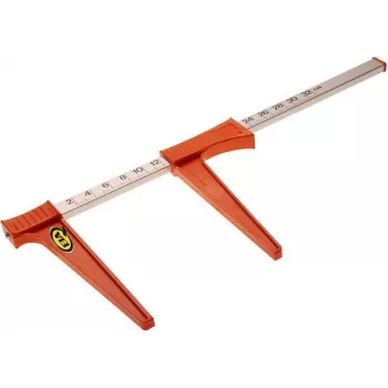 Mērīšanas skava BAHCO 2800 — kalibrēta DAkkS akreditētā laboratorijā, 32 cm