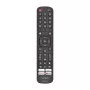 Universālā tālvadības pults SAVIO RC-14 Hisense Smart TV, IR bezvadu, atbalsta 14 ierīces, darbības rādiuss līdz 10 m, melna