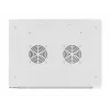 Lanberg sienas montāžas sadales skapis 19'' 18U 600x450mm pelēks (stikla durvis)
