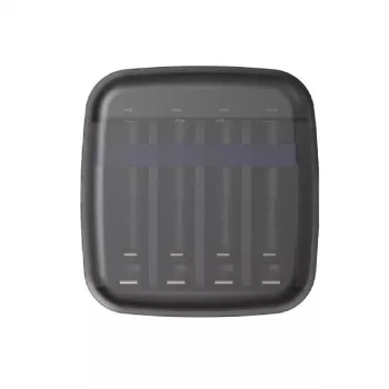 Lādētājs XTAR BC4 AA/AAA NiMH un Li-ion, 4 sloti, DC/USB, melns