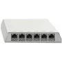 Patch panel Rutenbeck PP-ClassEA iso-6 Ap rw 6x RJ-45 Pure White