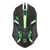 Vadu optiskā pele DEFENDER CYBER MB-560L — abpusēja, 1200 DPI, USB Type-A, 2 pogas, melna