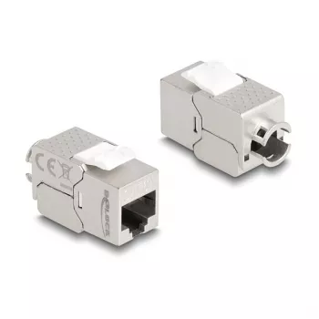 DeLOCK Keystone modulis RJ45 ligzda uz LSA Cat.6A Slidens, bezinstrumentu