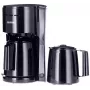 Severin KA 9307 filtra kafijas aparāts ar 2 termokannām, 8 tases, 1000 W, melns