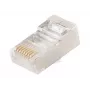 Cablexpert PLUG6SP/10 — 6 kontaktu spraudnis, 10 gab. iepakojumā