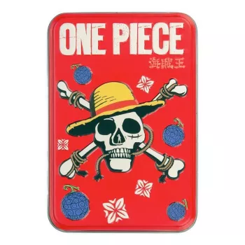 Spēļu kārtis Paladone One Piece metāla kastītē – standarta izmērs