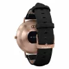 Ādas viedpulkstenis Garett Verona Gold-Black