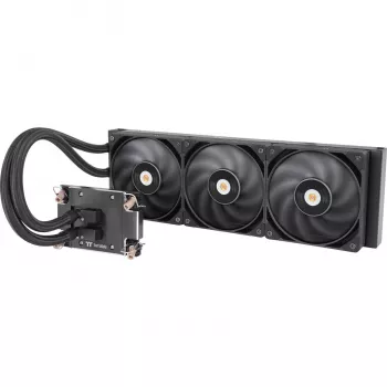 K Liquid Cooling AW360 Visaptveroša šķidruma dzesēšanas sistēma Melna