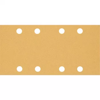 Slīpēšanas loksnes Bosch 93x186 mm K80, 50 gab., 8 caurumi, kokam un krāsai (Expert)