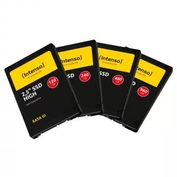 Intenso High 960 GB 2,5 collu SATA III TLC SSD disks