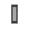Rack skapis LANBERG FF01-6837-23BL 37U brīvstāvošs 1900×600×800 mm IP20 melns