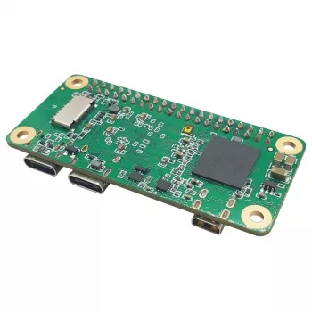 Vienplatnes dators ALLNET Radxa Zero 2GB RAM 8GB eMMC D2E8T ar nesalodētu pin header un ārējo antenu