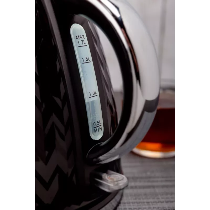 ELDOM NELA tējkanna, 1,7 l, 2000 W, melna