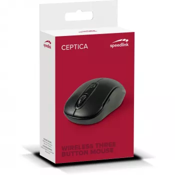 Pele SPEEDLINK SL-630013-BKBK RF Bezvadu Ambidextrous