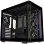 COOLER MASTER Elite 600 ARGB, torņa korpuss melns, rūdīts stikls x2