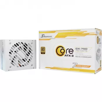 Seasonic CORE GX-750 barošanas bloks 750 W 20+4 pin ATX ATX Balts