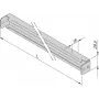 Schroff C-RAIL 600 LG (2 gab.) (23130333)